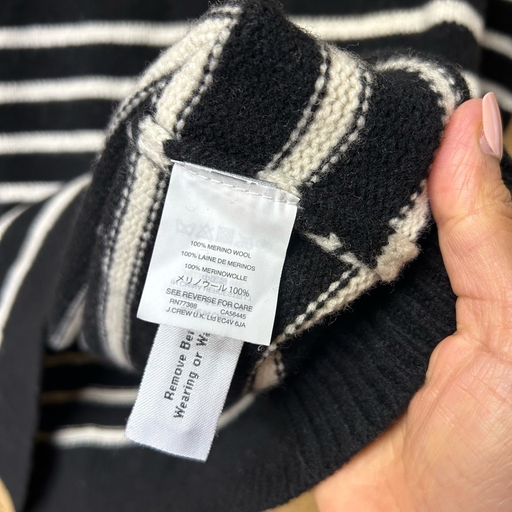 Madewell Wool Stripe Mini Dress - Picture 5 of 5